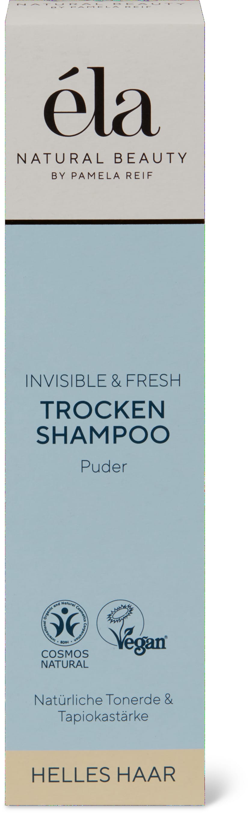 Invisible & Fresh Trockenshampoo Puder helle Haartöne, vegan